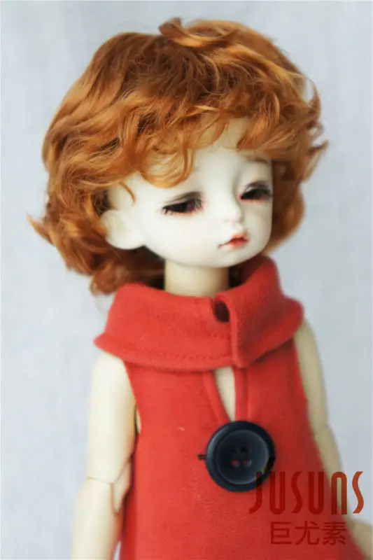 JD219 1/6 YOSD кукла парик Синтетический мохеровый парик 6-7 дюймов Купидон BJD волосы куклы аксессуары