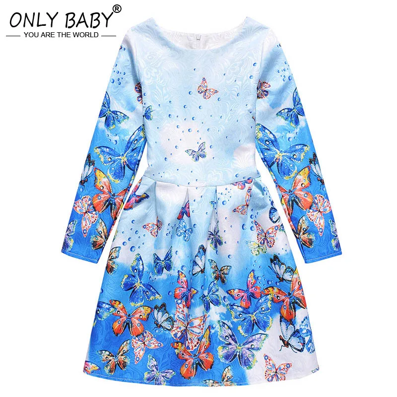 2017 праздничное платье для девочек зимняя одежда осенние детские платья Эльзы От 8