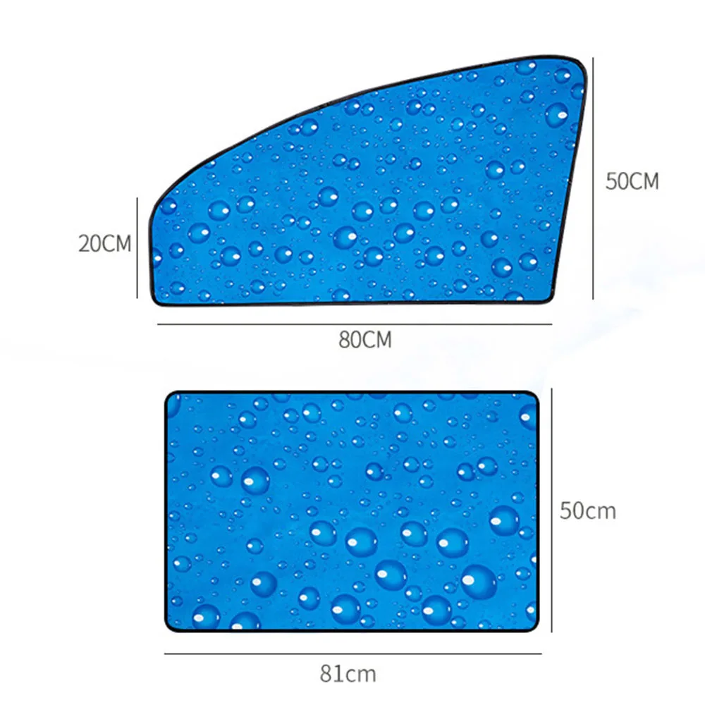 Солнцезащитный козырек для окна автомобиля Магнитный регулируемый однослойный