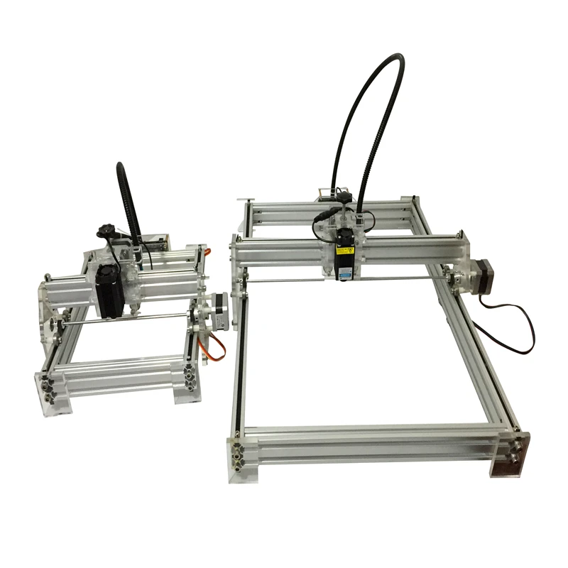 DIY Мини CNC35 * 50 см лазерная гравировальная машина маркировочный плоттер мощность лазера 1600 мВт|diy machine|power