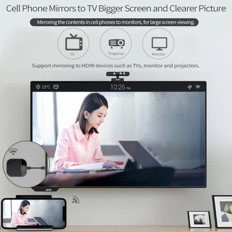 EDAL 2 4G/5G HDMI конвертер адаптер Смарт wifi дисплей ключ поддержка для Youtube Netflix Hulu 1080 P |