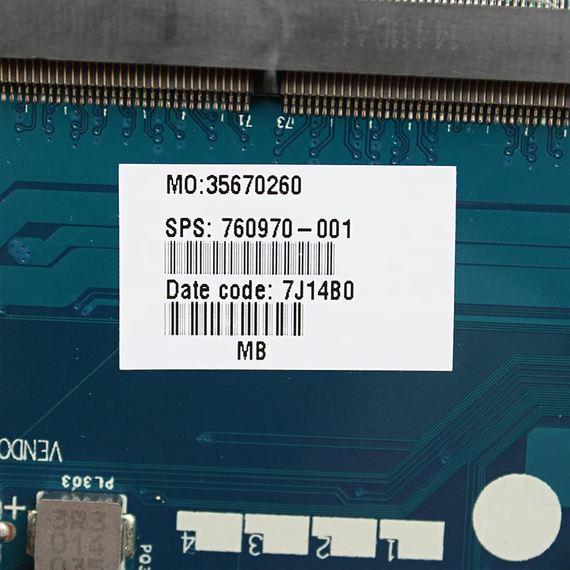 Для hp 15-R 250 G3 15," Ноутбук Материнская плата MB I5-4210U 820M 2G DDR3 ZSO50 LA-A992P 760790-001 760790-501 полностью протестирована