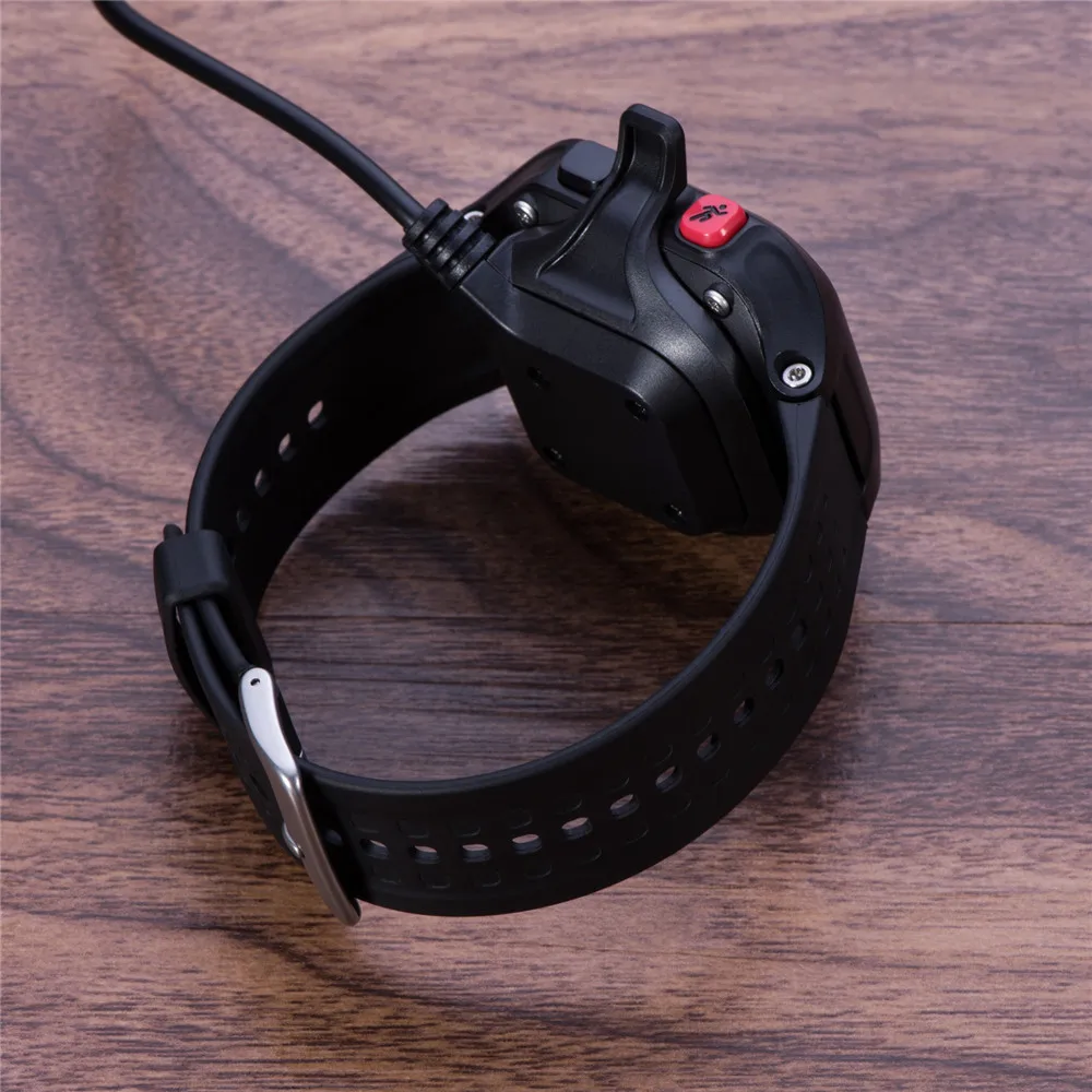 Магнитный USB док станция с кабелем для зарядки Garmin Forerunner 25 GPS часы бега Маленькие и