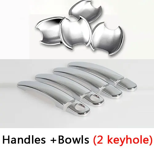 Для VW Passat B5 B5.5 хромированные накладки на ручки, набор накладок для Volkswagen MK5 Sedan Wagon, автомобильные аксессуары, наклейка, Стайлинг автомобиля 1996-2005 гг.