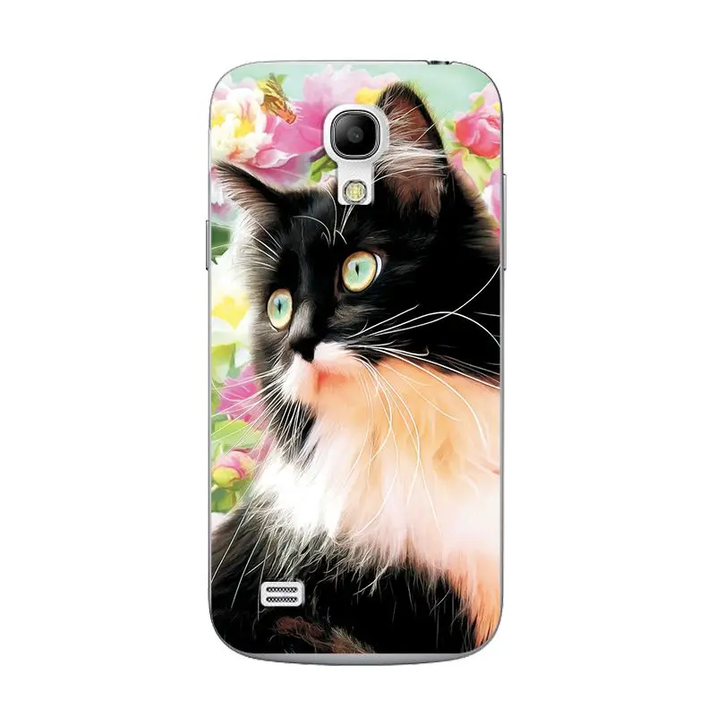 W43 Мягкий чехол из ТПУ с узором в виде сердца для samsung Galaxy S4 Mini, силиконовый чехол для samsung Galaxy S4 Mini S 4 Mini 4,3 '', задняя крышка - Цвет: W43