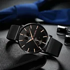 Мужские кварцевые наручные часы montre homme, Модные Военные часы из нержавеющей стали, кварцевые наручные часы для свиданий, 2019