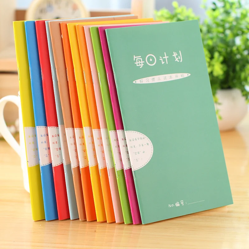 Записная книжка записная pinkycolor ежедневное обучение план недели рабочий