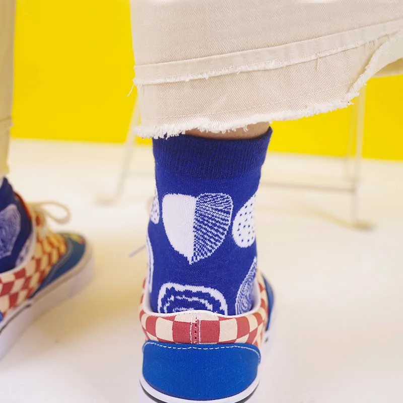 Носки мужские/женские короткие повседневные Модные Мультяшные с фруктами