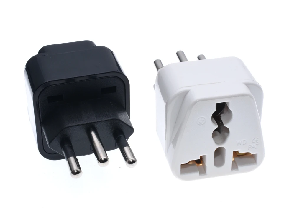 3 контактный бразильский адаптер питания переменного тока штепсельная вилка