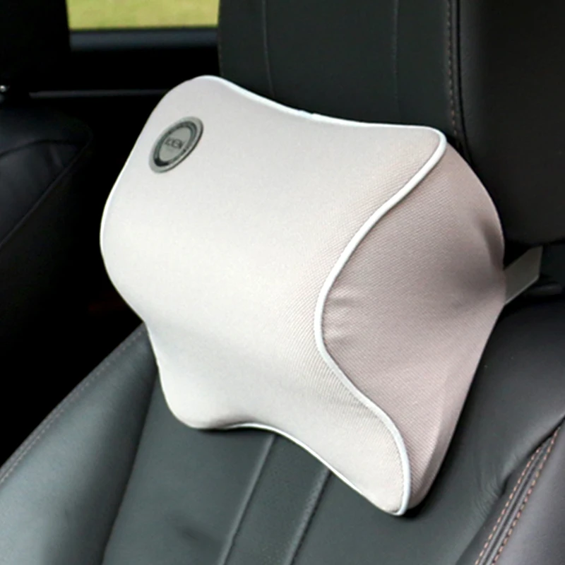 Пространство Memory Foam ткань подголовник подушка на шею для автомобиля Авто сиденья