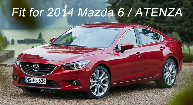 Боковое зеркало заднего вида хромированная Накладка для Mazda 6 GJ ATENZA dzda6 M6