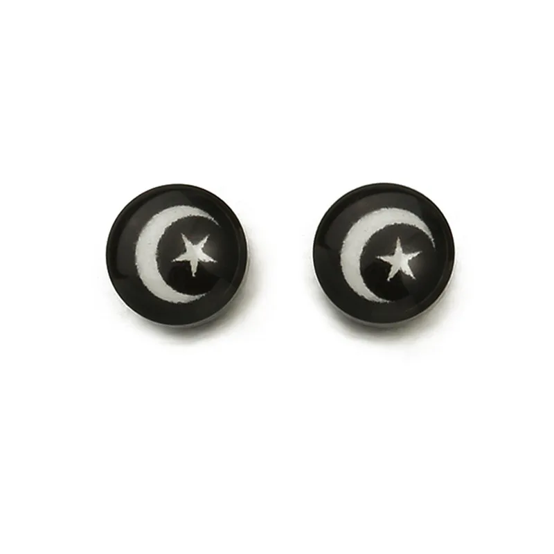 QHQ clip earrings Black ear rings earring clips cuff without piercing non pierced no hole on | Украшения и аксессуары