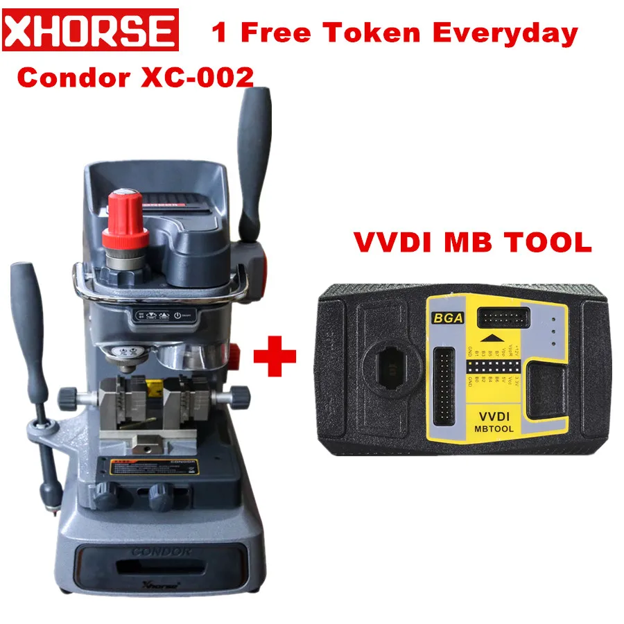 Оригинальный Xhorse Кондор XC 002 Ikeycutter механический копировально фрезерный станок