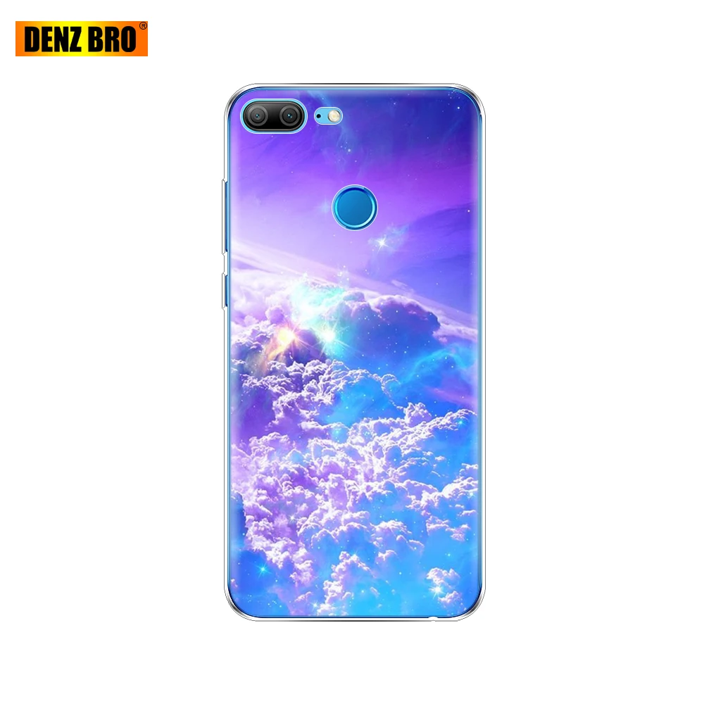 61832 Силиконовый чехол для huawei honor 10 V10 view для huawei honor 9 8 lite 7x 6c pro Бампер etui Coque для galaxy universe sky разноцветный - Цвет: 61832
