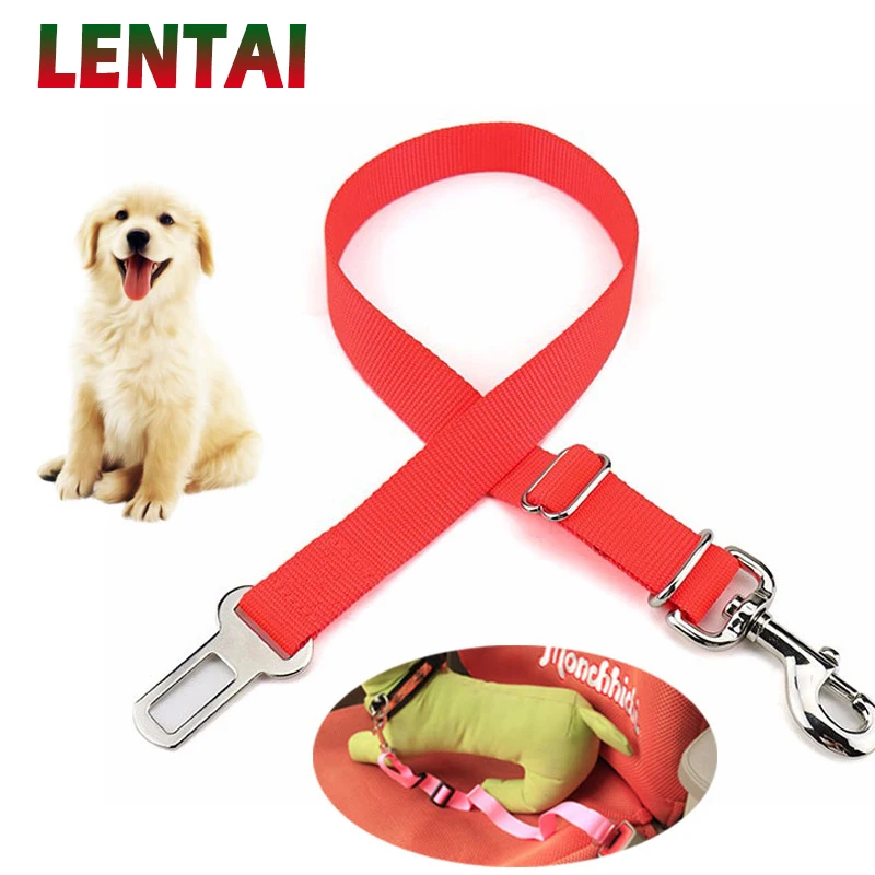 LENTAI 1 шт. автомобильный ремень безопасности для животных Регулируемый