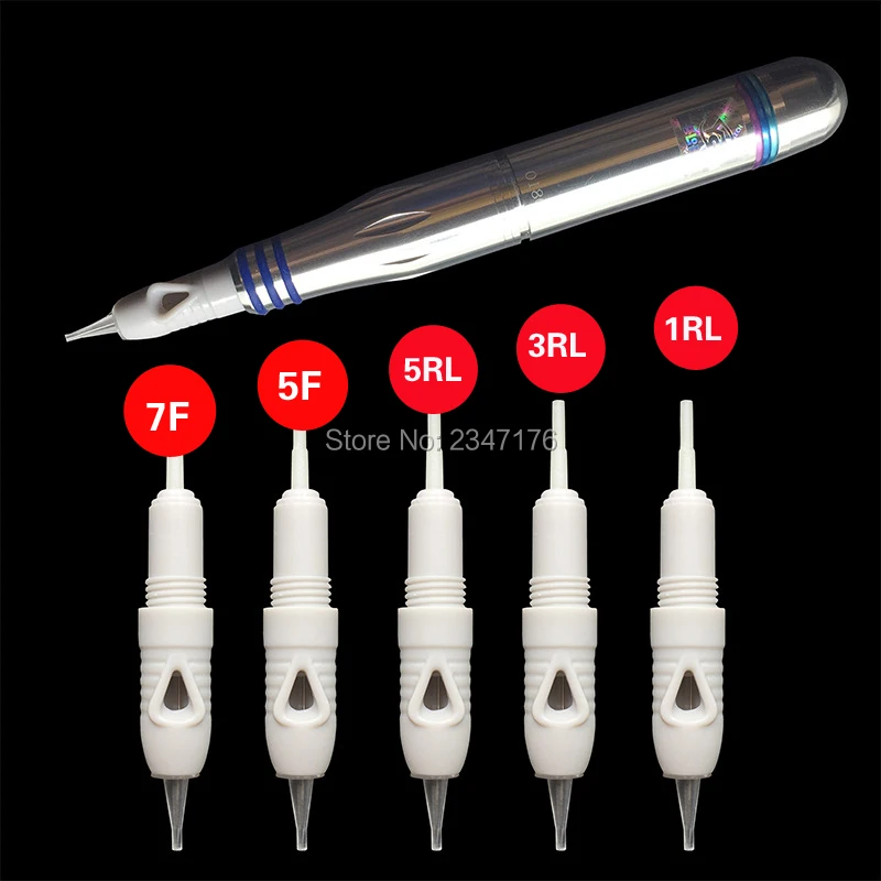 Микро игла одноразовая для перманентного макияжа 300 шт.|permanent makeup machine needle|micro