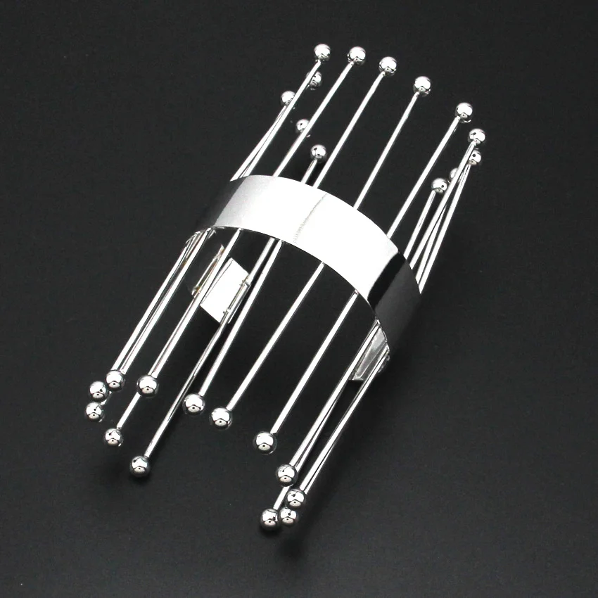 Браслет манжета UKMOC в готическом стиле Женский длинный металлический ювелирный