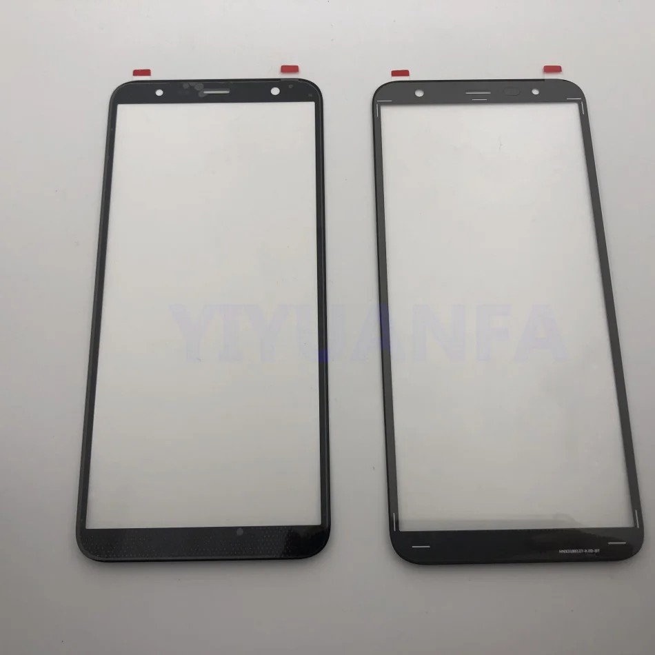 Замена внешнего стекла для samsung Galaxy J4 Plus J6 Plus J415 J415F J610 J610F ЖК-дисплей сенсорный экран Переднее стекло
