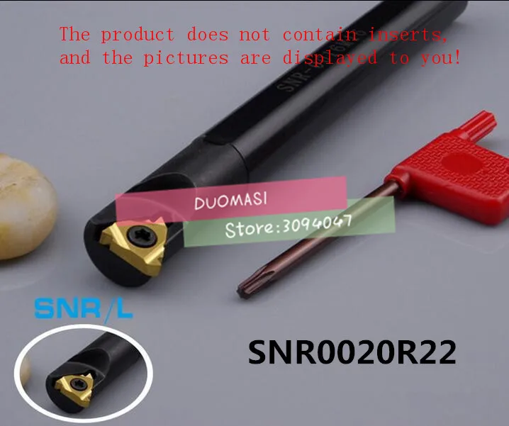 SNR0020R22 CNC внутренние токарные инструменты твердосплавная вставка для внутренних