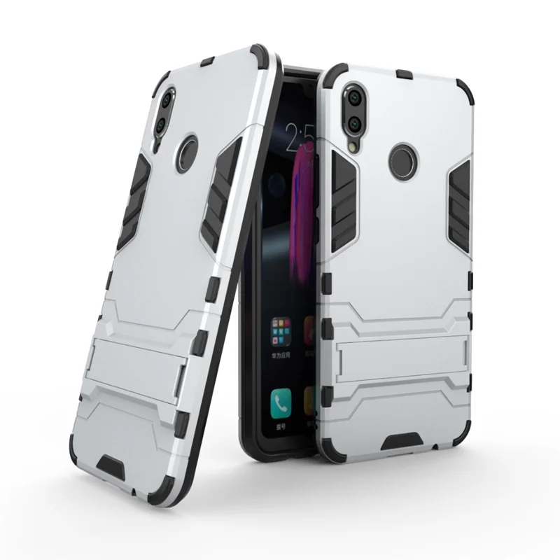 Чехол Coque для Honor 8X, чехлы для huawei Honor 8X, силиконовая твердая пластмассовая броня, оригинальная Роскошная Противоударная подставка