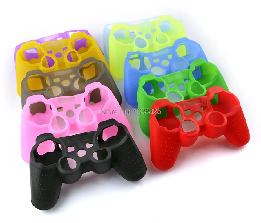 Защитный силиконовый чехол для контроллера PS3 50 шт./лот | Электроника