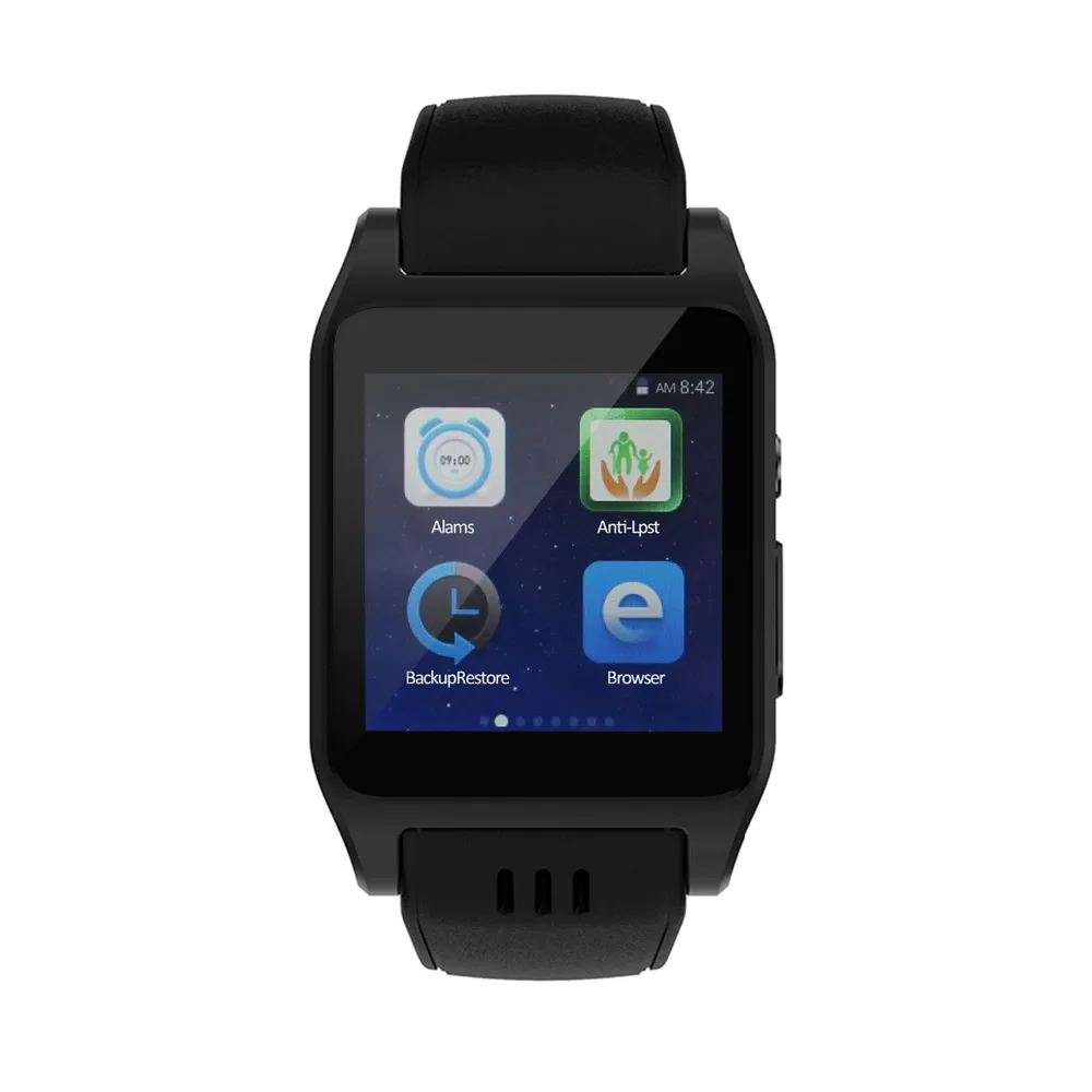 Android 5.1 SmartWatch X86 Bluetooth Wi-Fi Smart Watch Поддержка 3 г сим-карты смартфон с Камера WhatsApp Facebook |