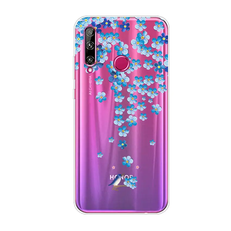 Мультяшный чехол для Huawei Honor 20 Lite мягкий силиконовый из ТПУ телефона lite