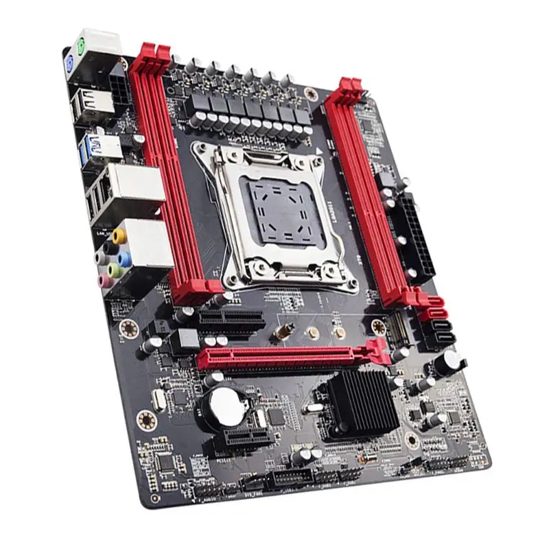 Новые X79 материнская плата LGA2011 E5 2680 v2 USB3.0 SATA3 PCI-E NVME M.2 SSD Ксеон E5 процессор 64 грамм компьютерные аксессуары
