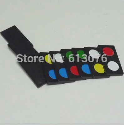 

Multicolored ESP Prediction Dominoes Magic Tricks Close-Up Spot Magia Card Magie Mentalism Illusion Gimmick Props