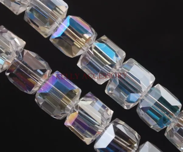 Квадратные стеклянные бусины AAA 360 шт./лот 10 мм|crystal glass beads|beads whiteglass beads |