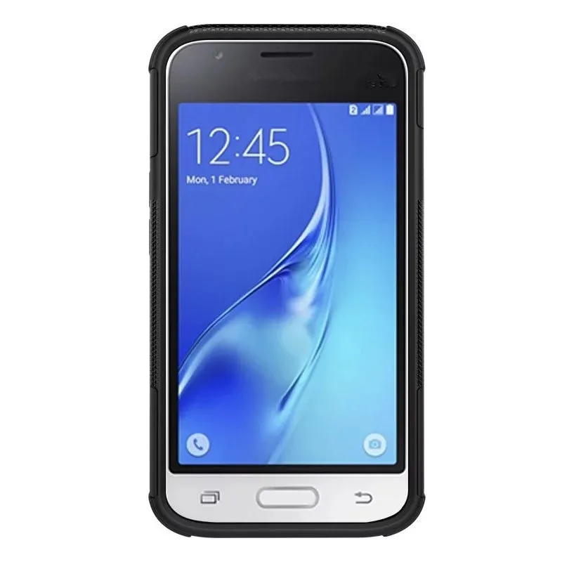Для Samsung Galaxy J1 мини 2016 J105 J105H J105F шин жесткие двойной слой гибридный жесткий Стенд