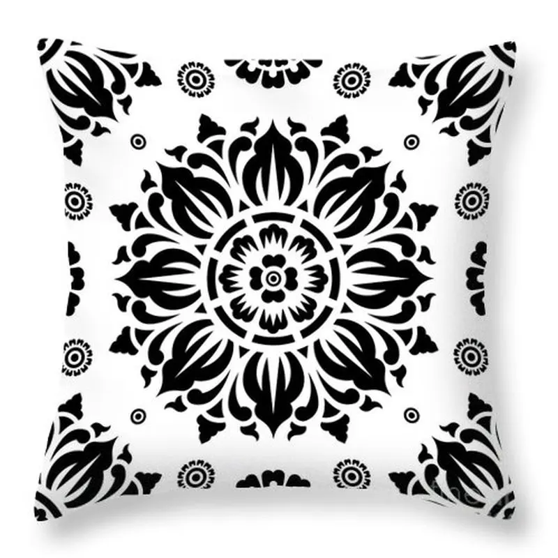 Новинка наволочка из полиэстера с геометрическим рисунком и гофрированным