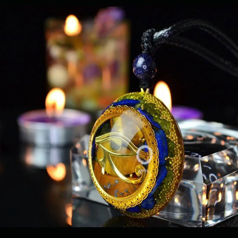 Orgonite энергетический кулон Orgone Кристалл Ожерелье Мужчины и Женщины Карьера амулет магнитное поле энергии конвертер witca