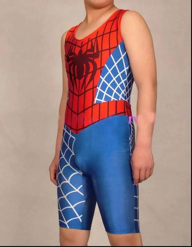 Изготовленный На Заказ лайкра спандекс борцовка Singlet колготки/брюки супергерой