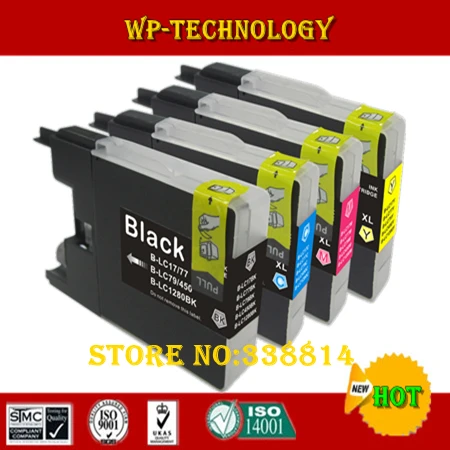 Совместимый картридж для LC17 LC77 LC79 LC450 LC1280 подходит J955DN/J955DWN/J705D/J705DW J835DW/J280W/J425W и т.