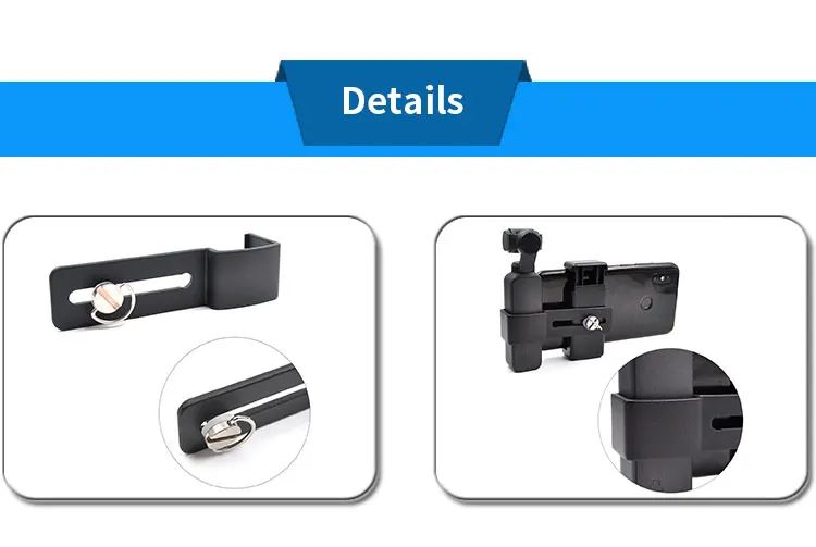 DJI OSMO карманные аксессуары ручной держатель для камеры телефона кронштейн фиксированная подставка держатель для мобильного телефона OSMO Карманный