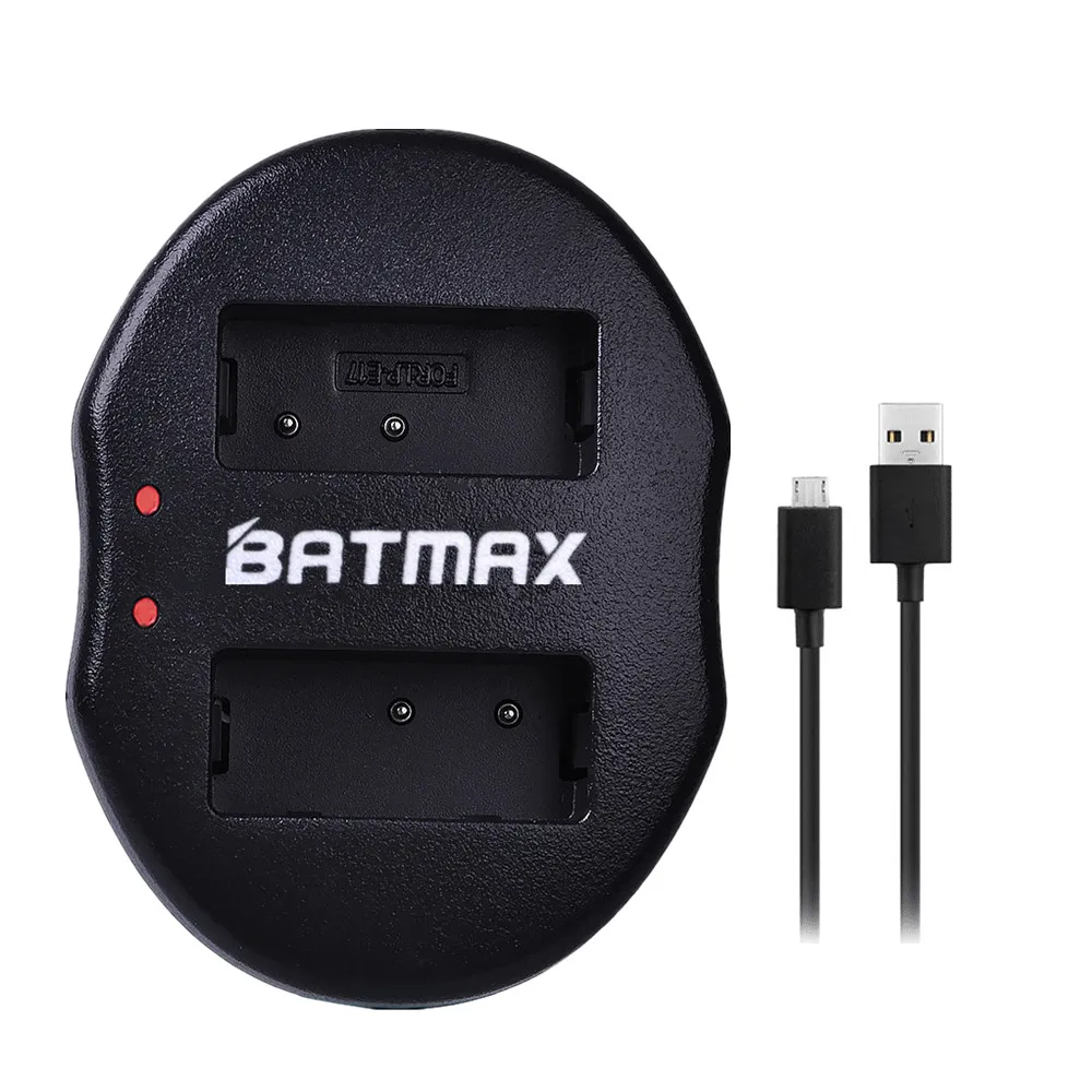 Двойное зарядное устройство Batmax 1 Pc LP-E17 LP E17 LPE17 USB для камеры Canon EOS Rebel T6i 750D T6s 760D M3