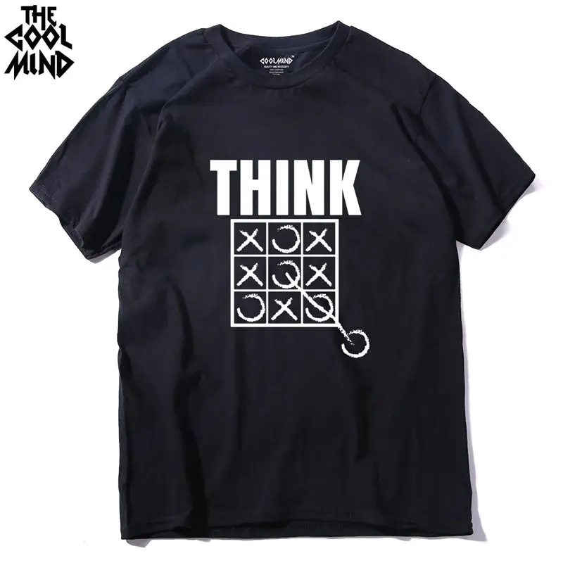BLK COOLMIND FU0120A Летняя мужская футболка с коротким рукавом и круглым вырезом, повседневные топы, футболка с забавным принтом I have got your back - Цвет: BLK