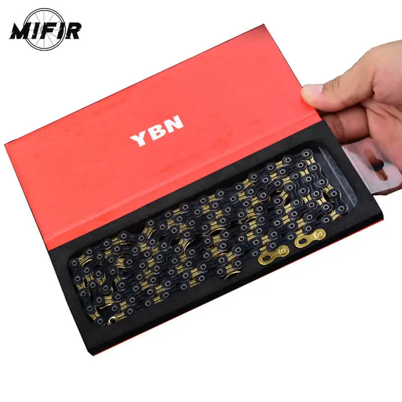 YBN велосипедные титановые цепи MTB Горный Дорожный велосипед Chians 10 цепь для