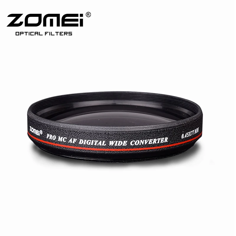 ZOMEI 55 MM 0.45X Wide Angle Filter Lens Multi-Coated AGC Optical Glass MC AF Converter for Digital SLR Camera | Электроника