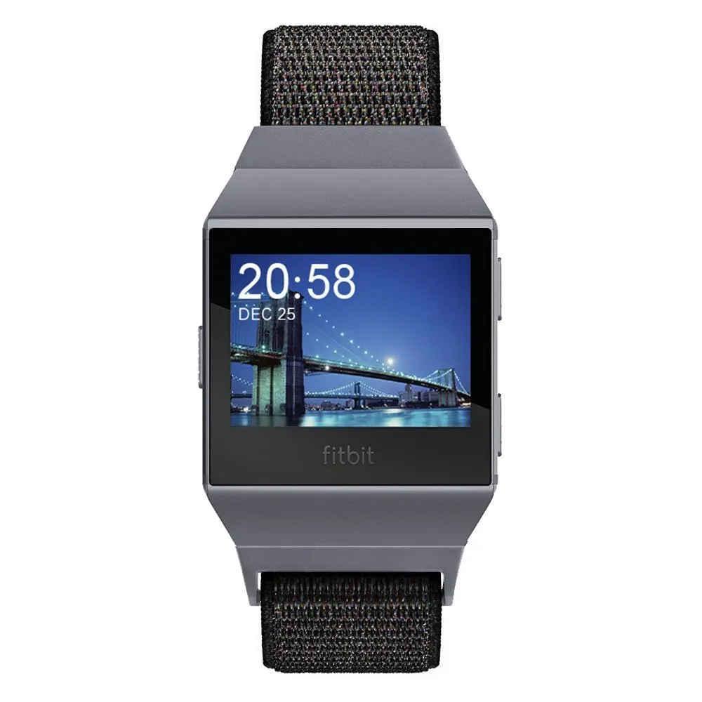 TORQUILA нейлоновая Спортивная петля для Fitbit ионные часы ремешок дышащий Удобный