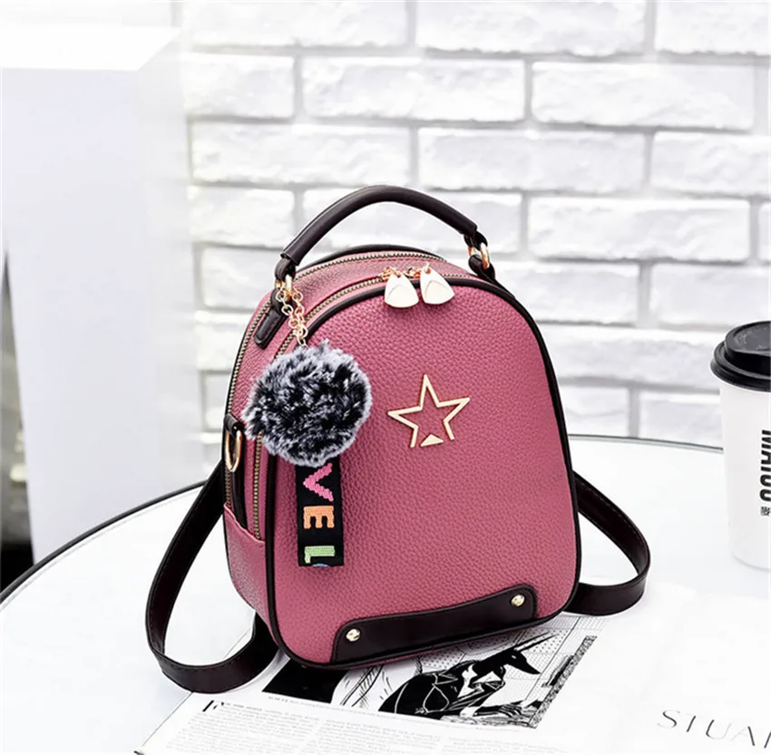 Мини Модные женские анти рюкзак ПУ Mochilas