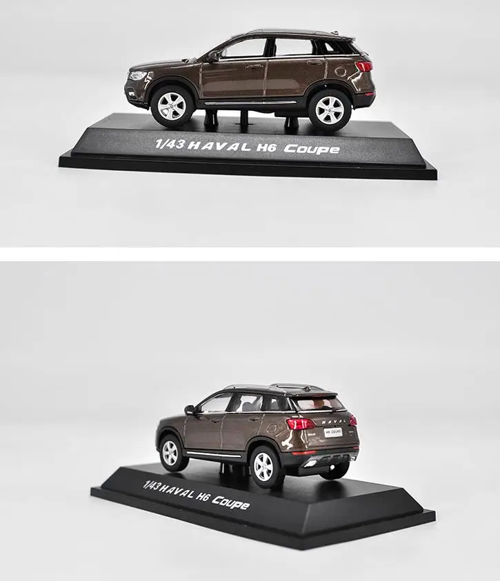 1:43 Масштаб сплава Модель автомобиля игрушки, высокая имитация H6 купе HAVAL внедорожник, Коллекция игрушечных автомобилей