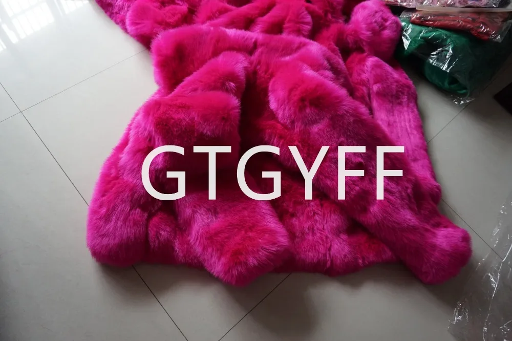 GTGYFF/осенне-зимние; теплые; термо-куртка из искусственного меха; пальто; Верхняя одежда с воротником на заказ; Искусственные меховые куртки; женские пальто
