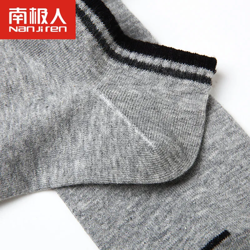 Новые мужские хлопковые волокна носки повседневные тонкие дышащие