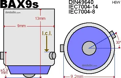 Angrong 2x H6W BAX9s 10 SMD СВЕТОДИОДНЫЙ 433 434 лампы индикатора парковки задним ходом, бортовой светильник белого цвета