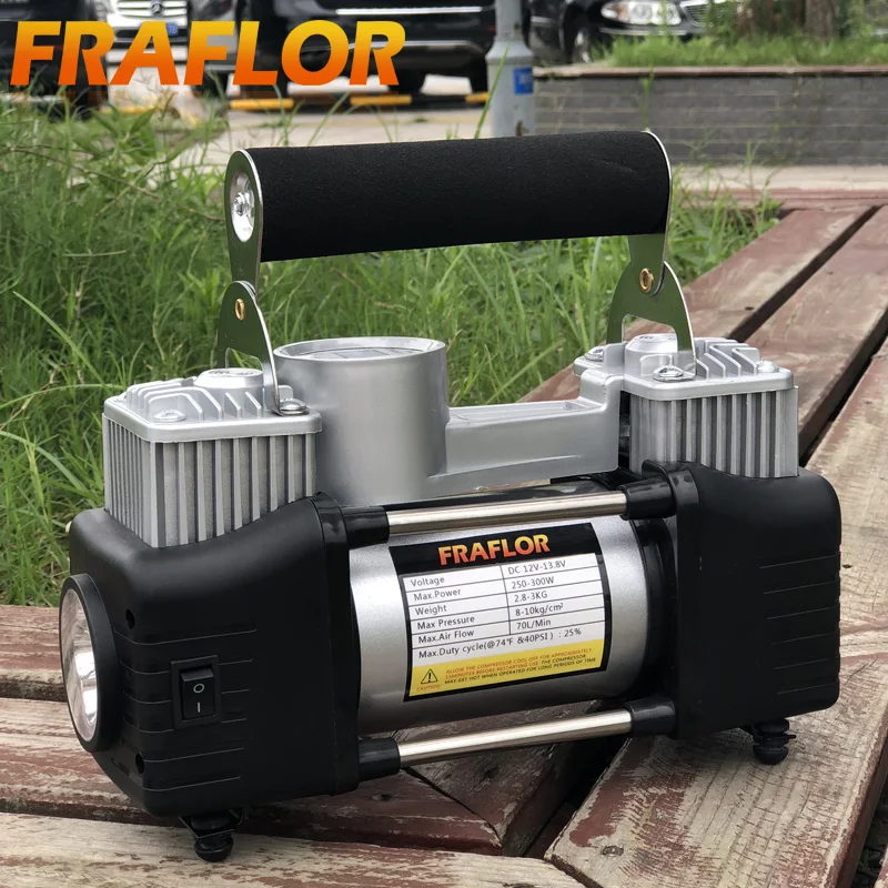 Цифровой предварительный комплект портативный 12 В 150Psi автомобильный насос для