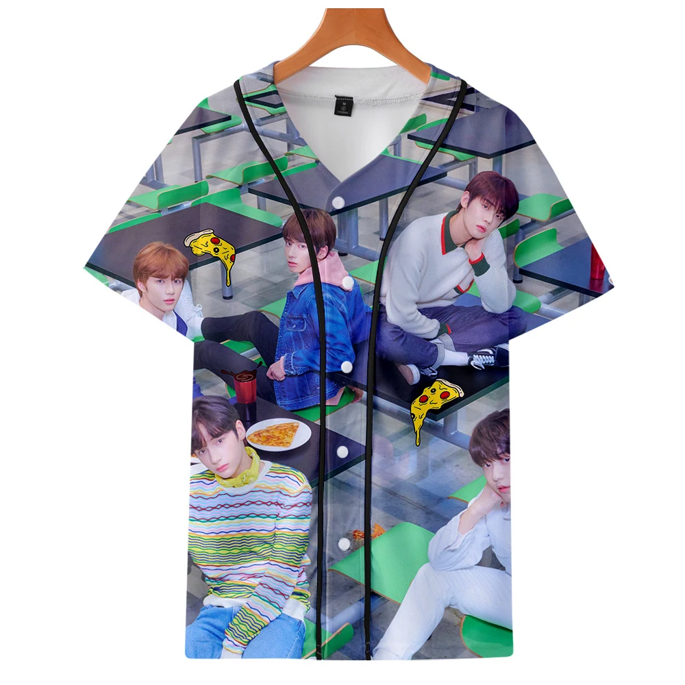Новая мода TXT 3D Для мужчин s толстовки KPOP Прохладный идол певец уличной моды