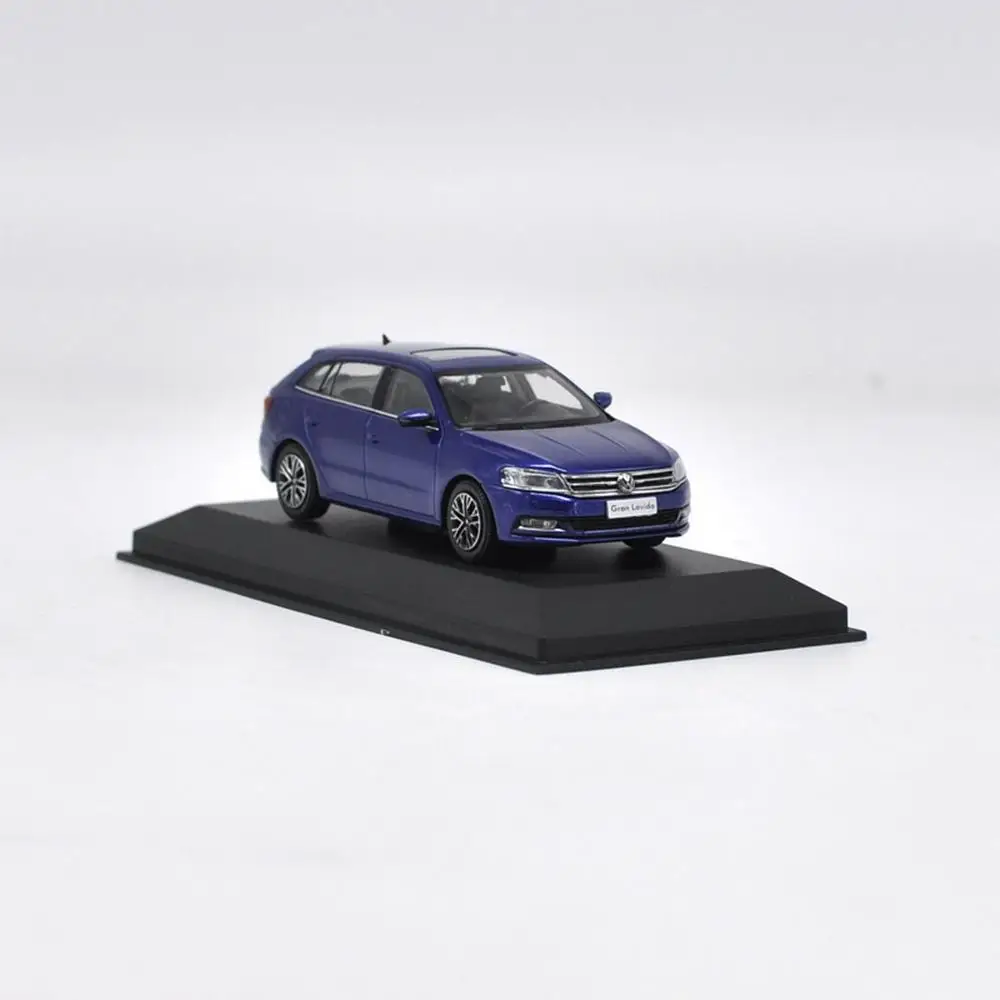 1/43 VW Volkswagen Gran Lavida 2016 Синяя Игрушечная модель автомобиля под давлением|Наземный