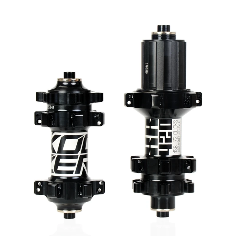 Koozer XR420 24 Отверстия 4 подшипника 6 отверстий 72 щелчка горный велосипед ступица 100 135